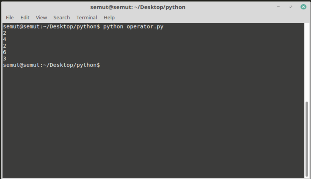 Jenis Operator Dalam Pemrograman Python: Penugasan